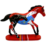 Trail of the Painted Ponies Mini - "BraveHearts" Figurine 10cm