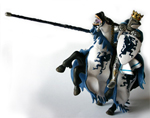 Papo Blue Dragon King and Horse