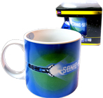 Dr Who 11th Doctor's Sonic Screwdriver Ceramic Mug