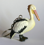 Pelican Replica Key Ring 6.5cm Tall