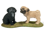 Schleich - Pug Puppies - 16383