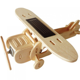 Wooden Solar Powered Aircraft Construction Kit 