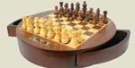 Round Tabletop Chess Set