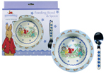 Bunnykins Feeding Bowl and Spoon - Blue