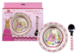 Bunnykins Feeding Bowl and Spoon - Pink