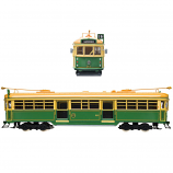 W6 Class Melbourne Tram - Green Rattler MMTB #965 Diecast Model