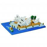 NANOBLOCK SYDNEY OPERA HOUSE Deluxe Edition - Construction Block Set NBM-025