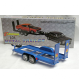 Tandem Trailer 1:24 scle Diecast